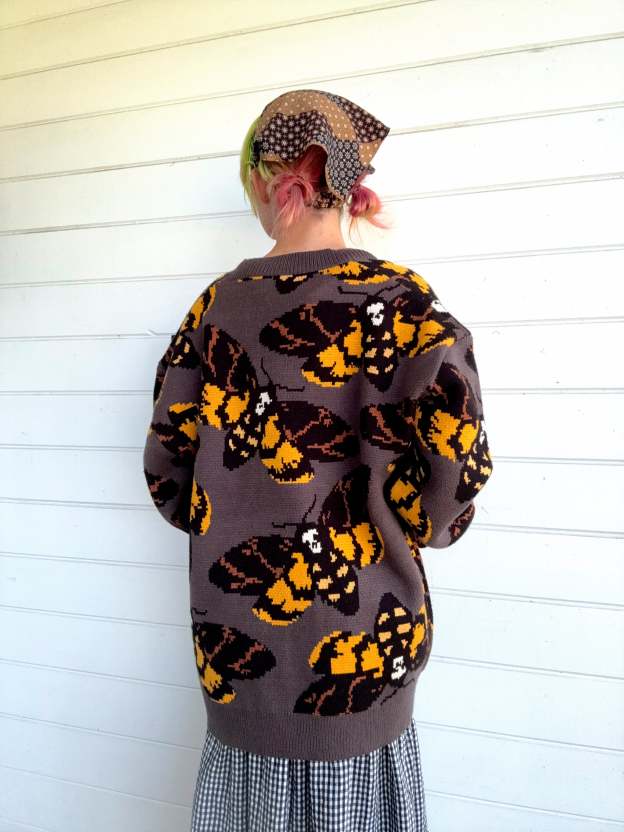 Silence of the Moths Cardigan