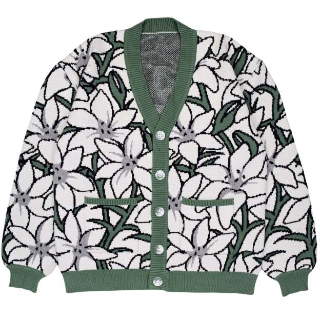 White Lily Cardigan