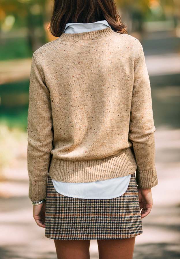 Woodstock Maple Leaf Donegal Sweater