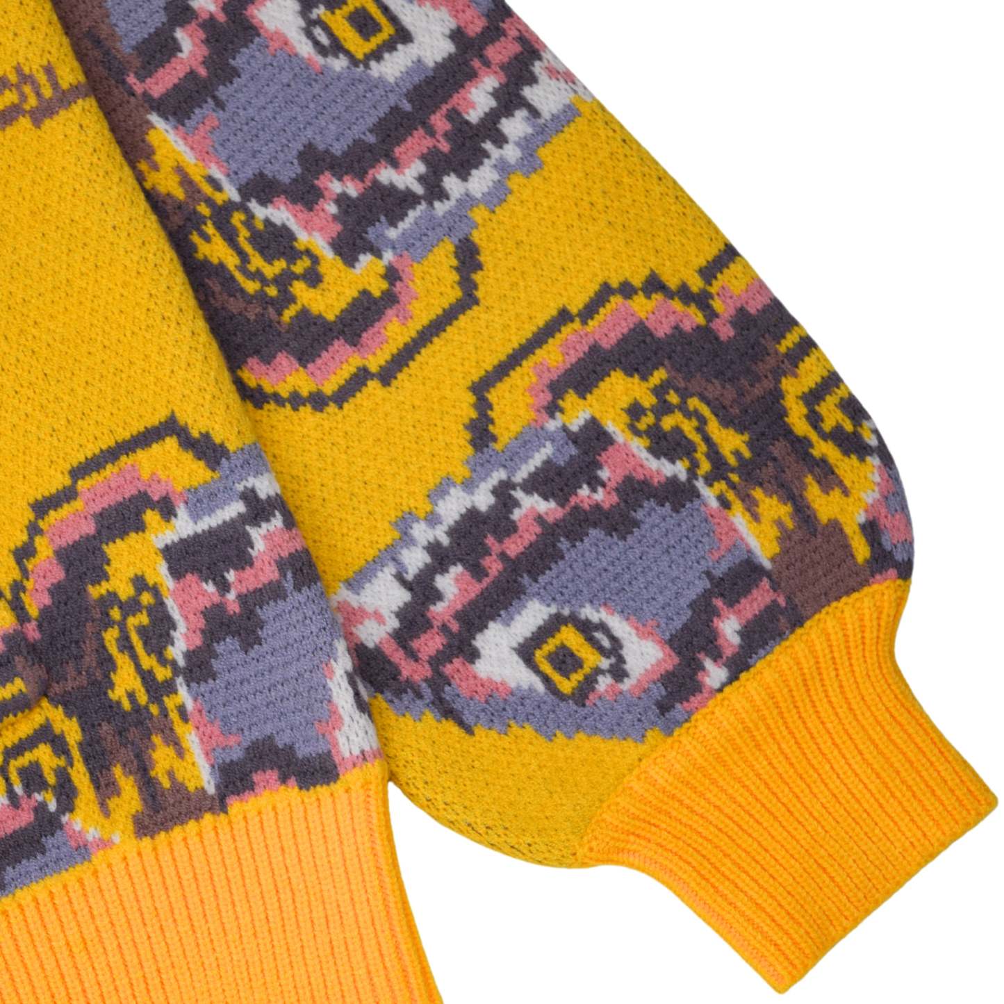 Yellow Emperor Moth Cardigan