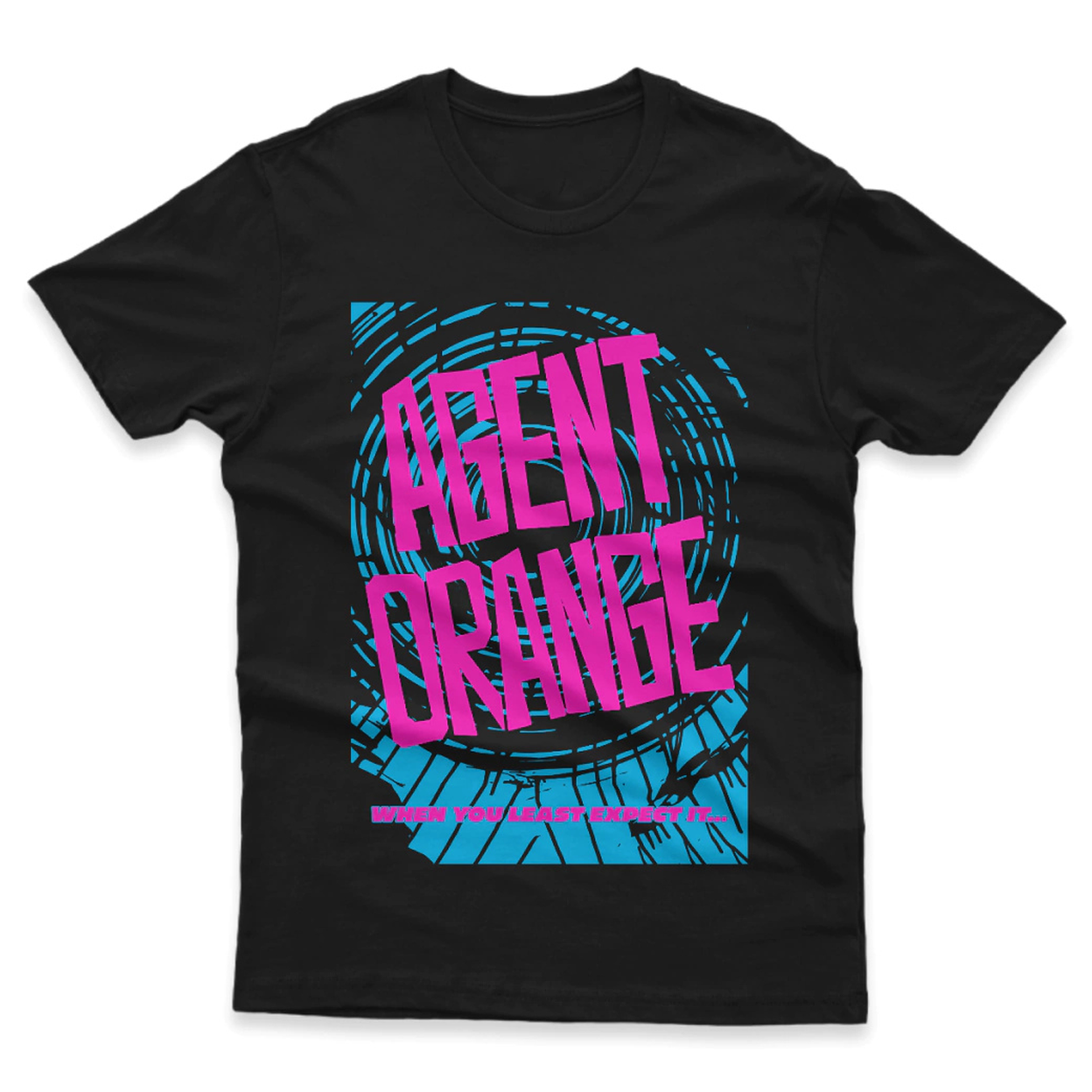 Agent Orange Band When You Least Expect It cotton T-shirt