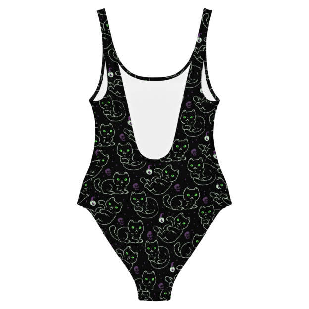 Black Cats One-Piece
