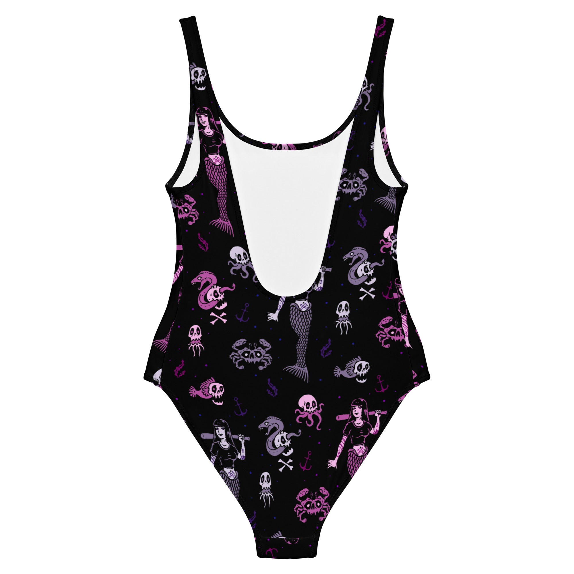 Goth Mermaid One-Piece
