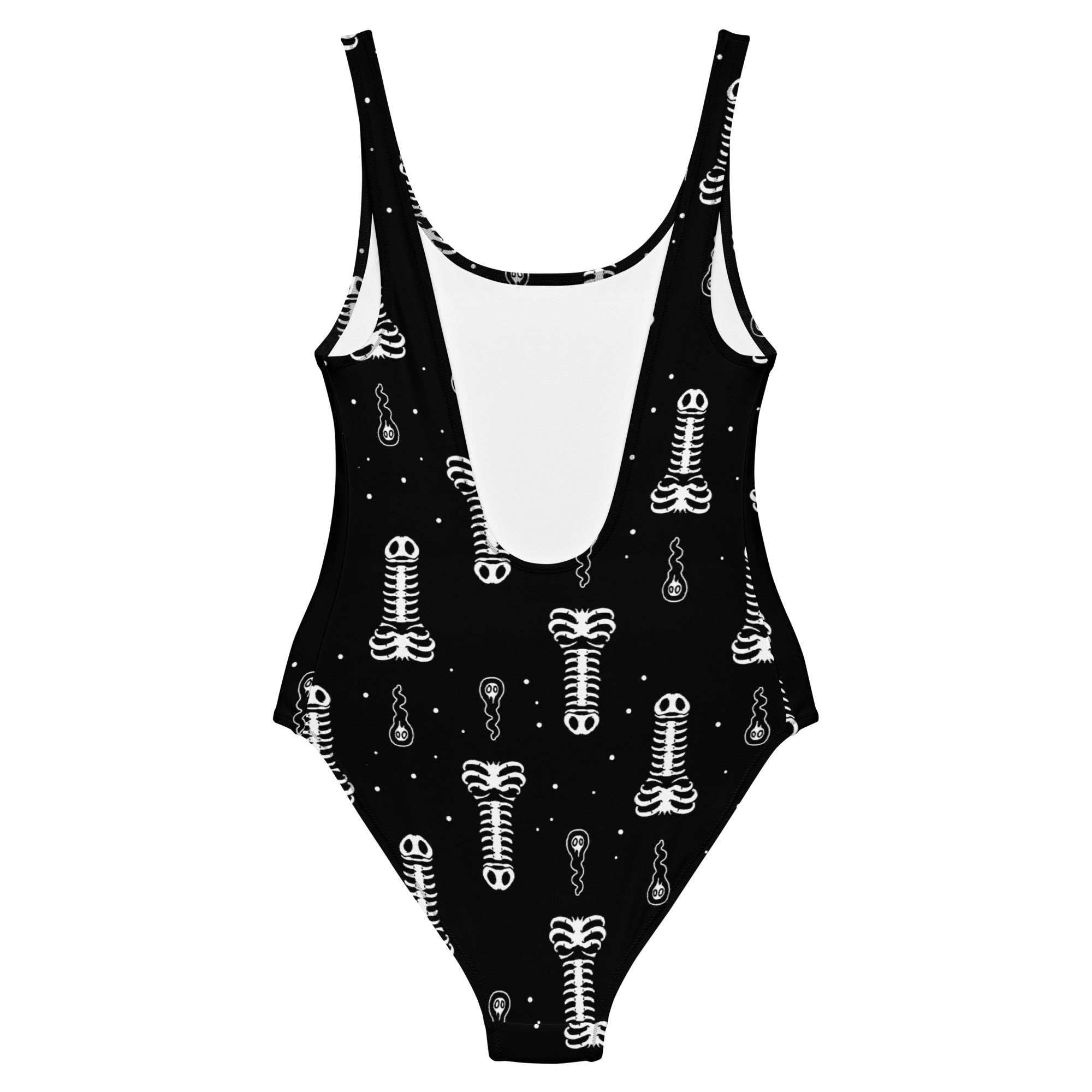Skeleton Penis Boner One-Piece