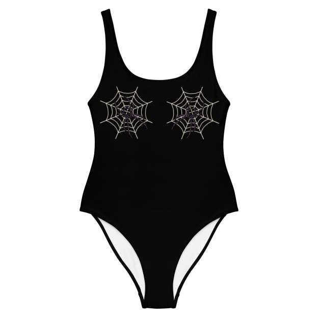Spider Boobs One-Piece Swimsuit