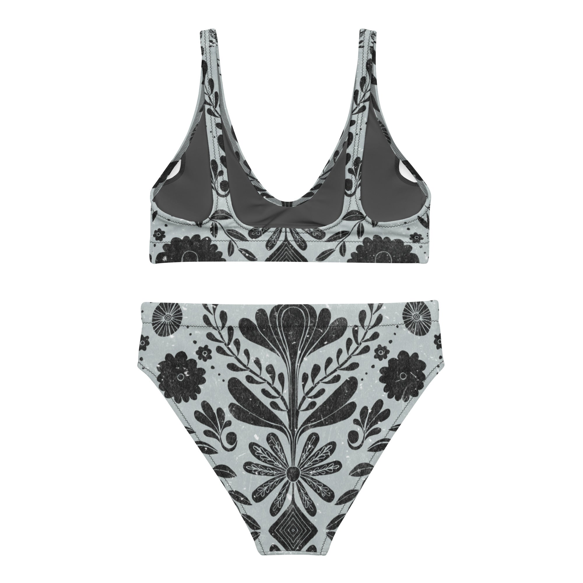 Recycled high-waisted bikini [Water]