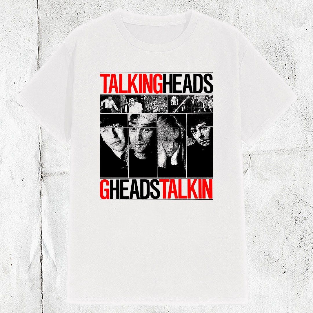 Talking Heads Band Cotton T-shirt