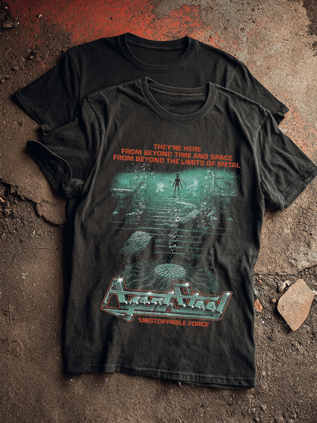 Agent Steel Band Unisex Casual Printed Tank Top