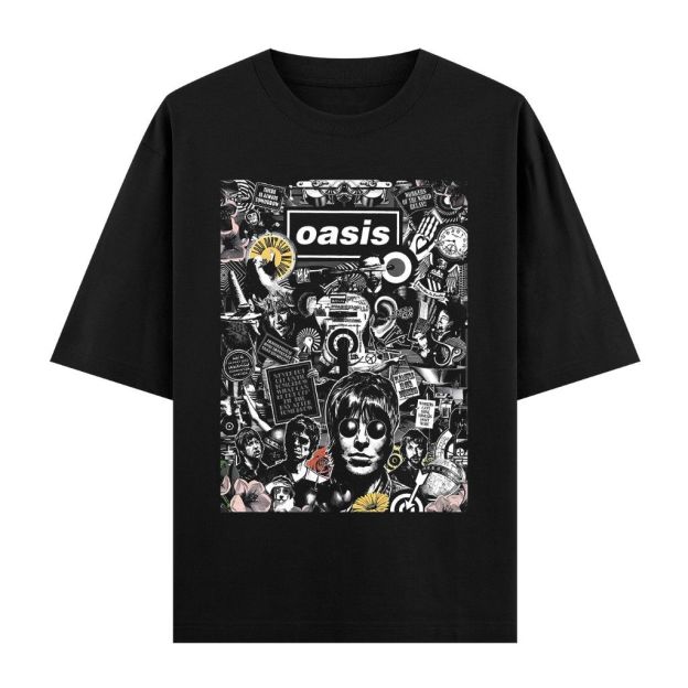 Oasis Band cotton T-shirt