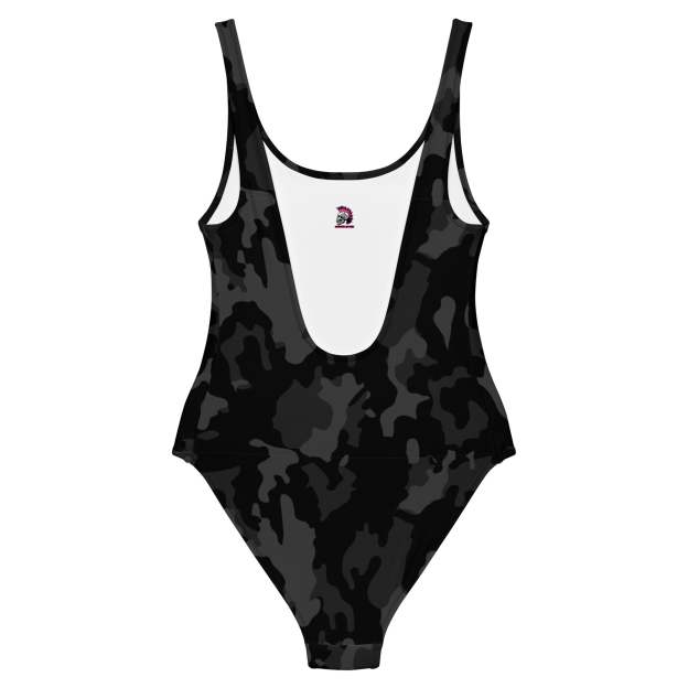 Black Camo One-Piece Swimsuit