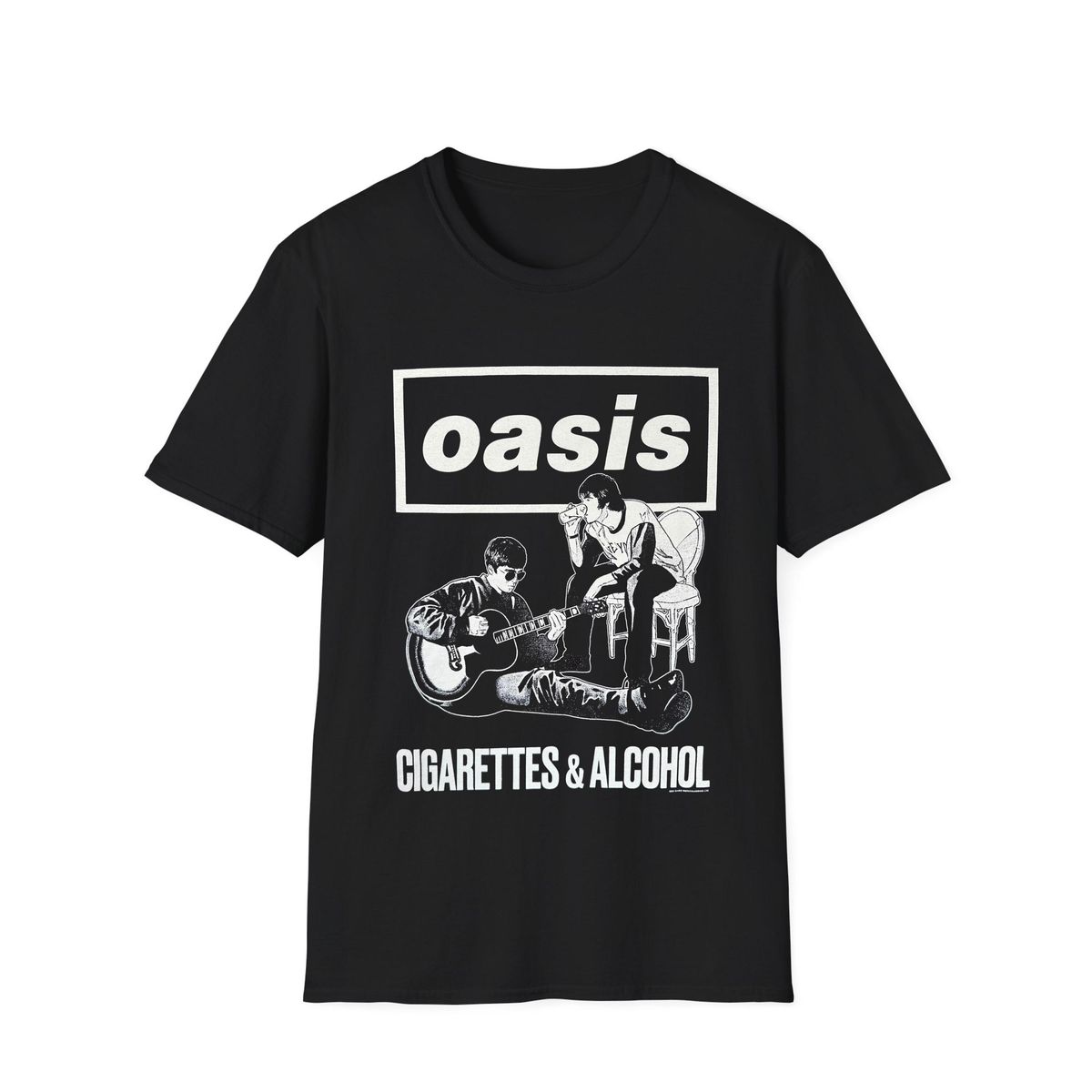 Oasis Band cotton T-shirt