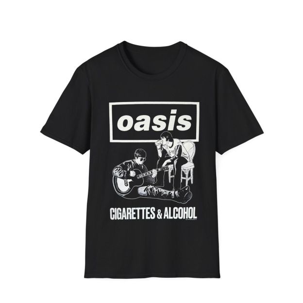 Oasis Band cotton T-shirt
