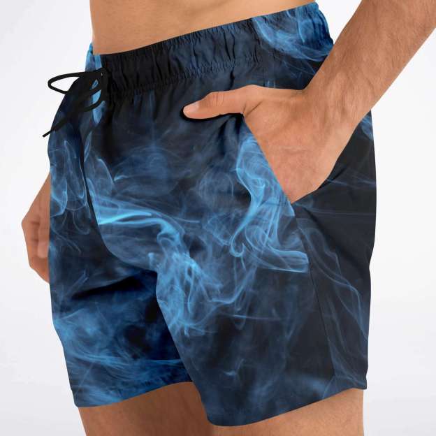 SWIM TRUNKS BLUE SMOKE
