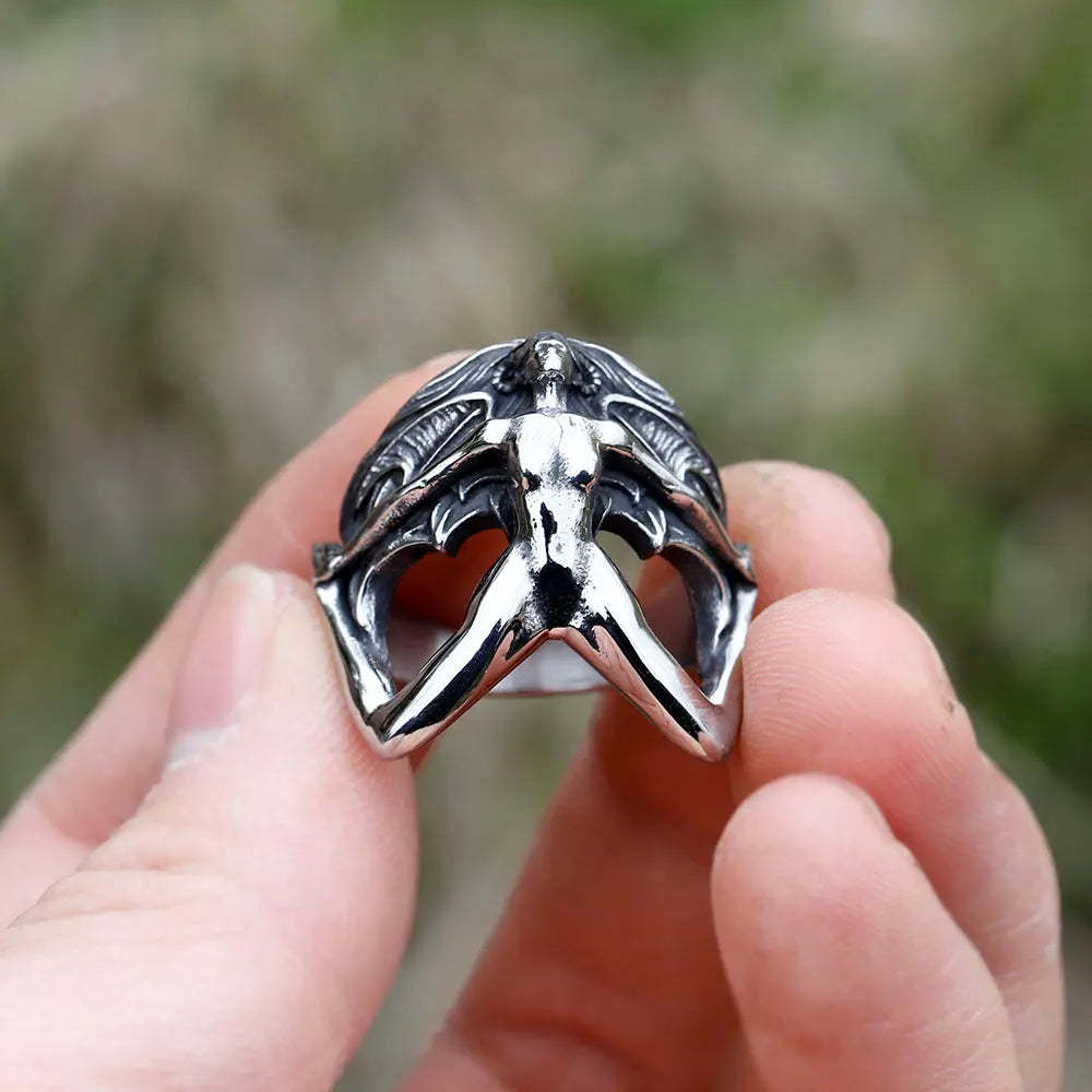 3D Body Shape Stainless Steel Ring