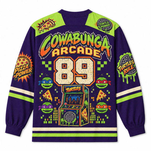COWABUNGA ARCADE Jersey Shirts