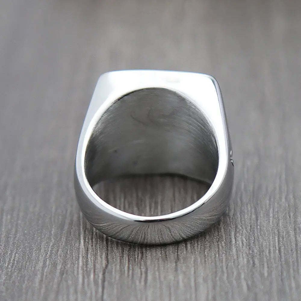 Vintage Indian Chief Skull Ring