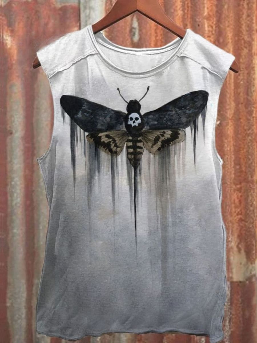 Death Moth Unisex Tank Top