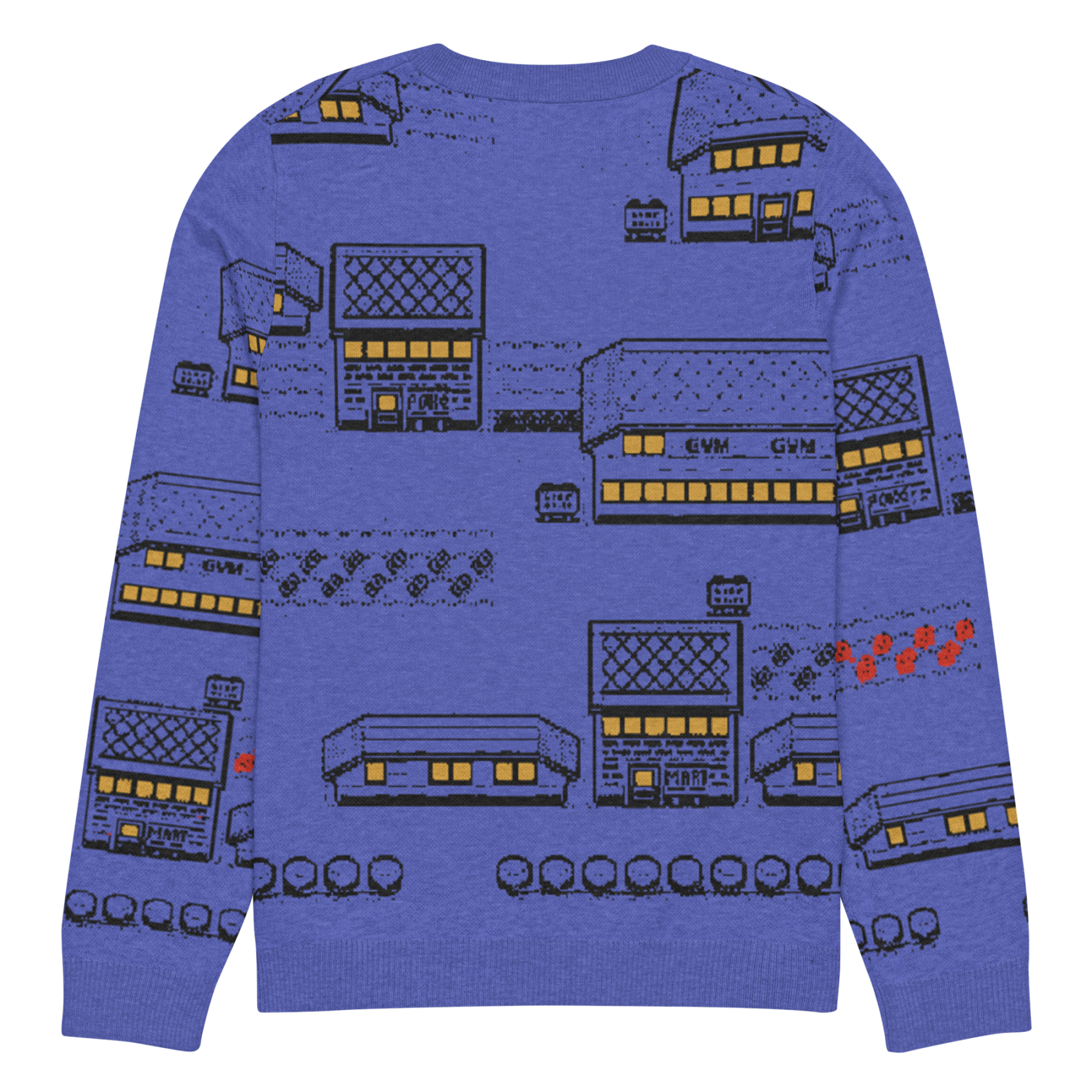 Cerulean City At Night Knit Sweater