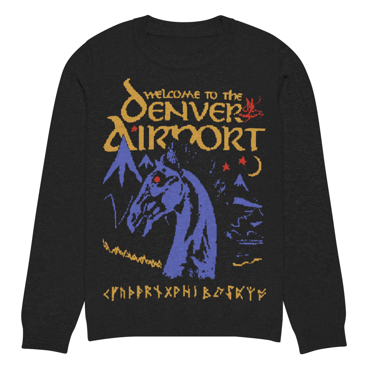 Denver Airport Knit Sweater