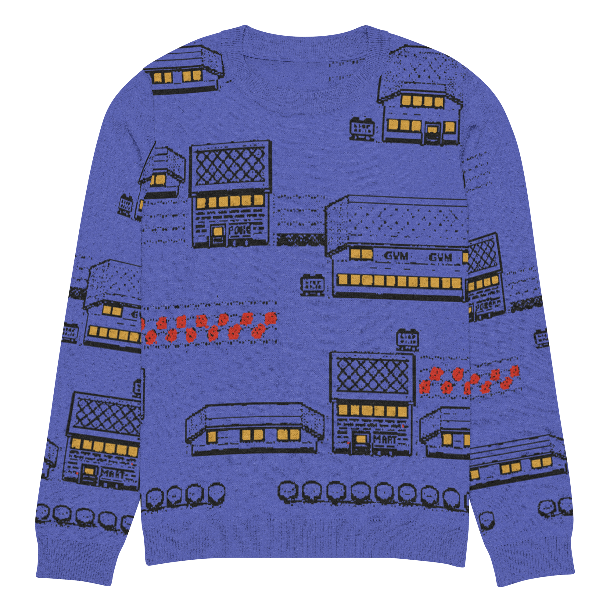 Cerulean City At Night Knit Sweater