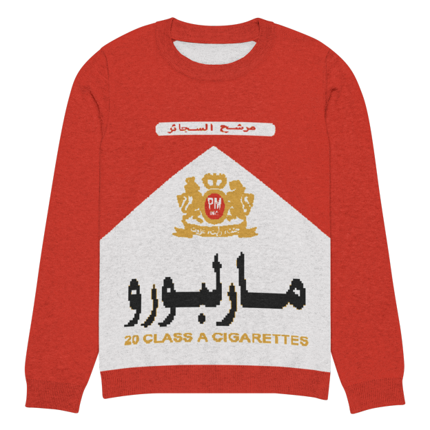 Arabic Cigarette Knit Sweater