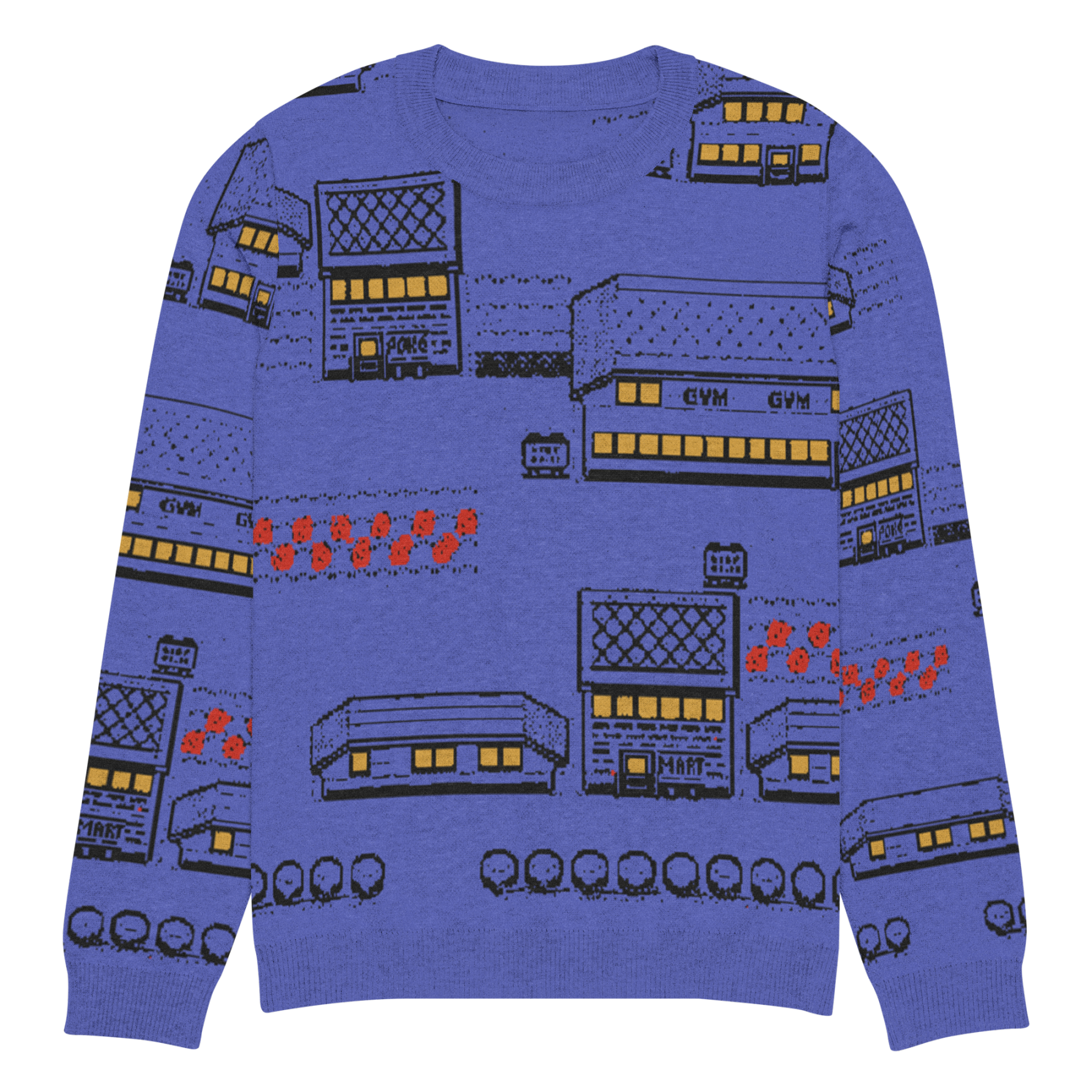 Cerulean City At Night Knit Sweater