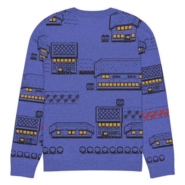 Cerulean City At Night Knit Sweater