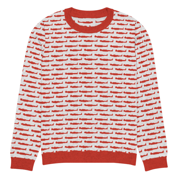 Saddam Hiding Spot Knit Sweater