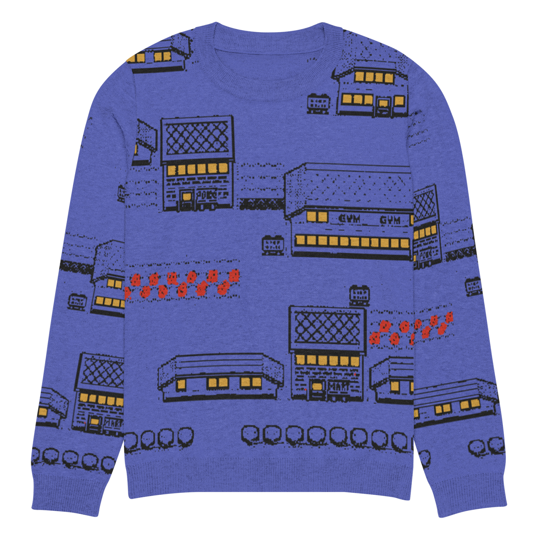 Cerulean City At Night Knit Sweater