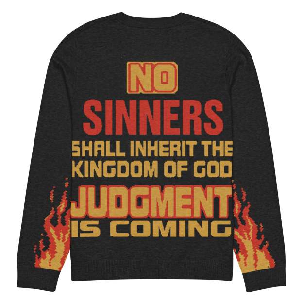 Trust & Obey Jesus Knit Sweater.