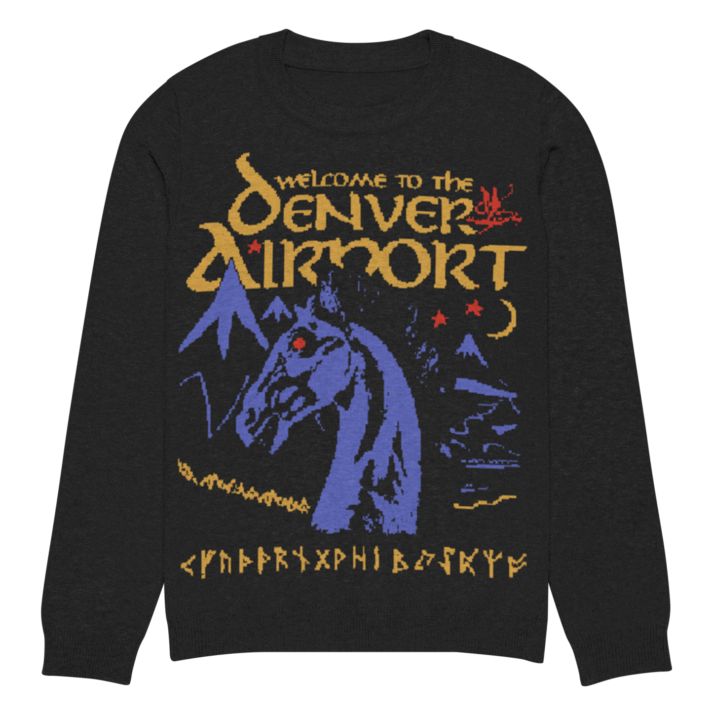 Denver Airport Knit Sweater