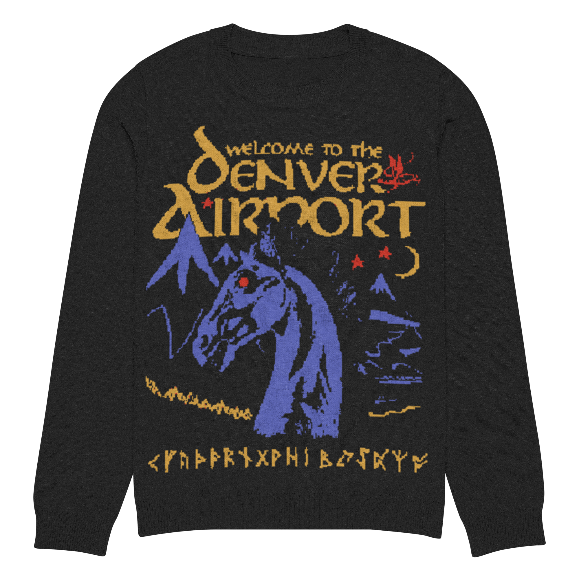 Denver Airport Knit Sweater