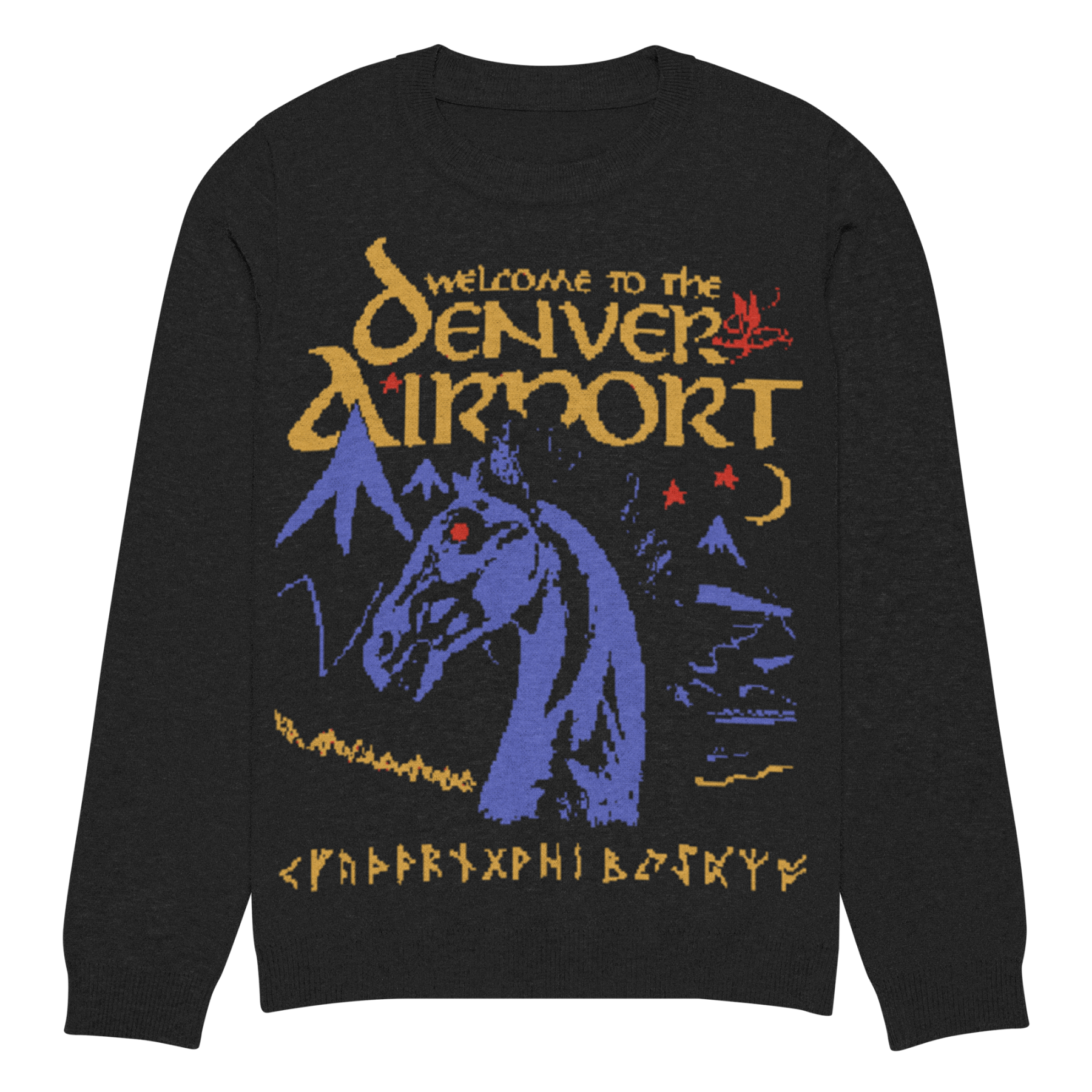 Denver Airport Knit Sweater