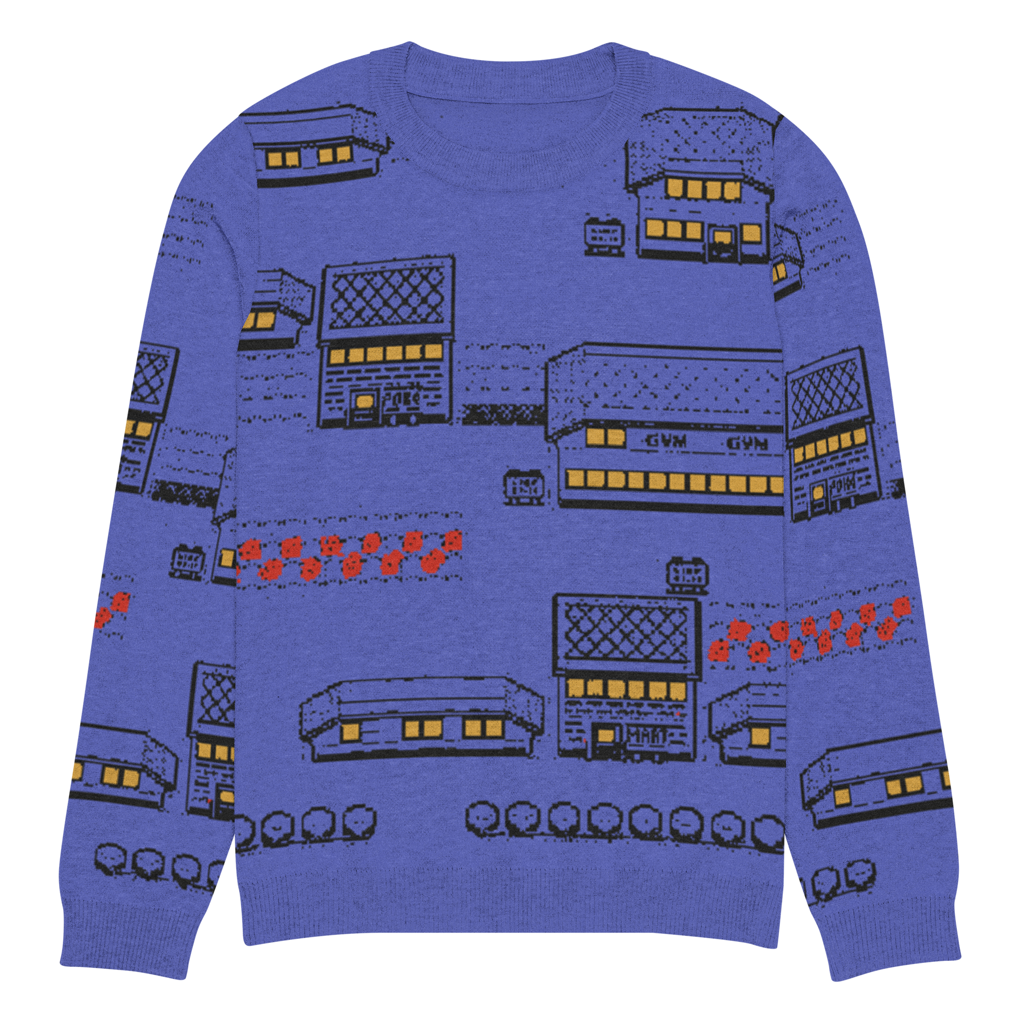Cerulean City At Night Knit Sweater