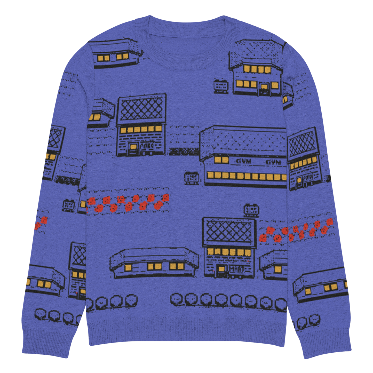 Cerulean City At Night Knit Sweater