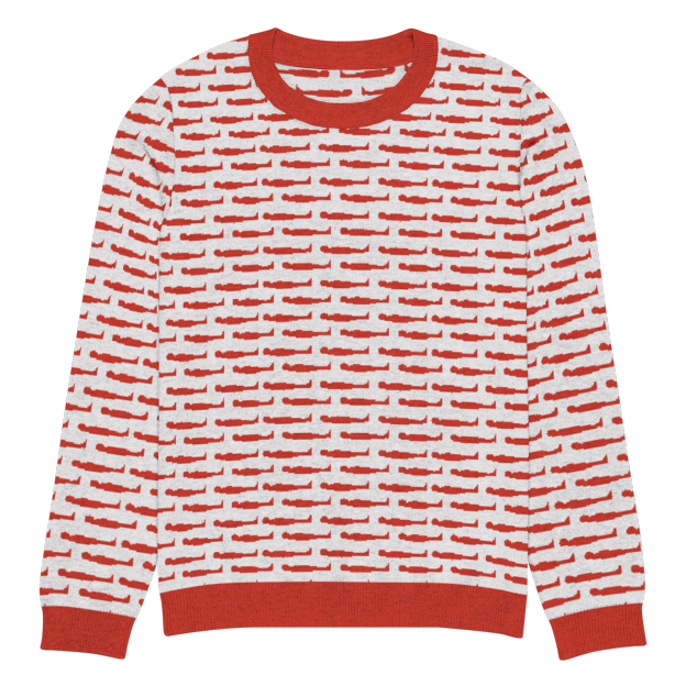 Saddam Hiding Spot Knit Sweater