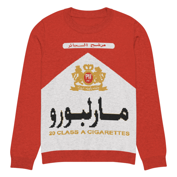 Arabic Cigarette Knit Sweater