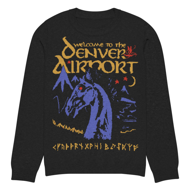 Denver Airport Knit Sweater