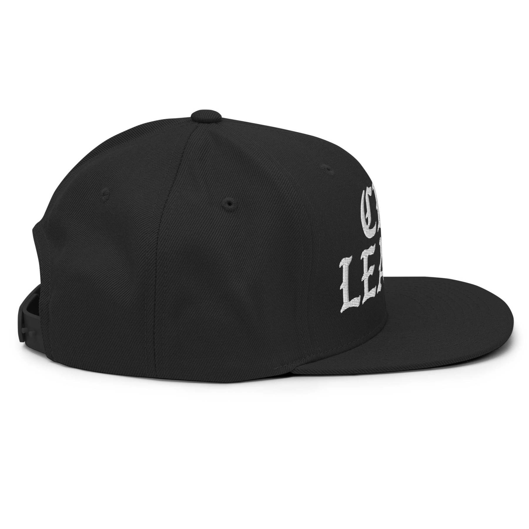 Embroidered Cult Leader Snapback Hat