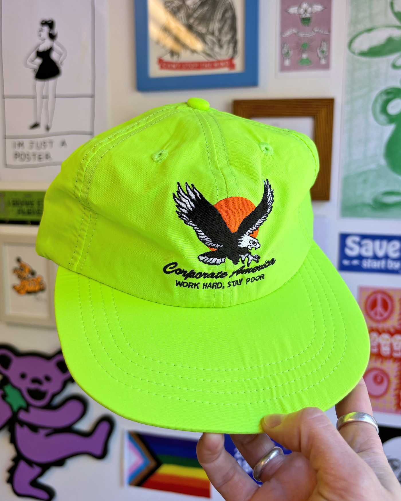 Corp America Nylon Cap