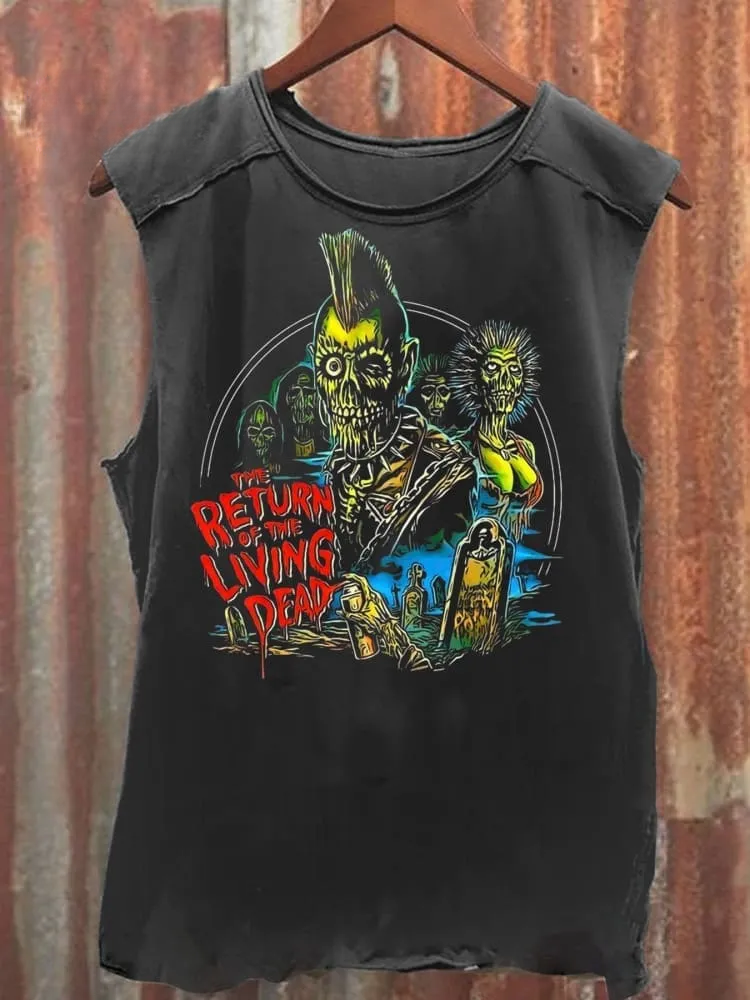 Unisex The Return of the Living Dead  100% cotton Tank Top