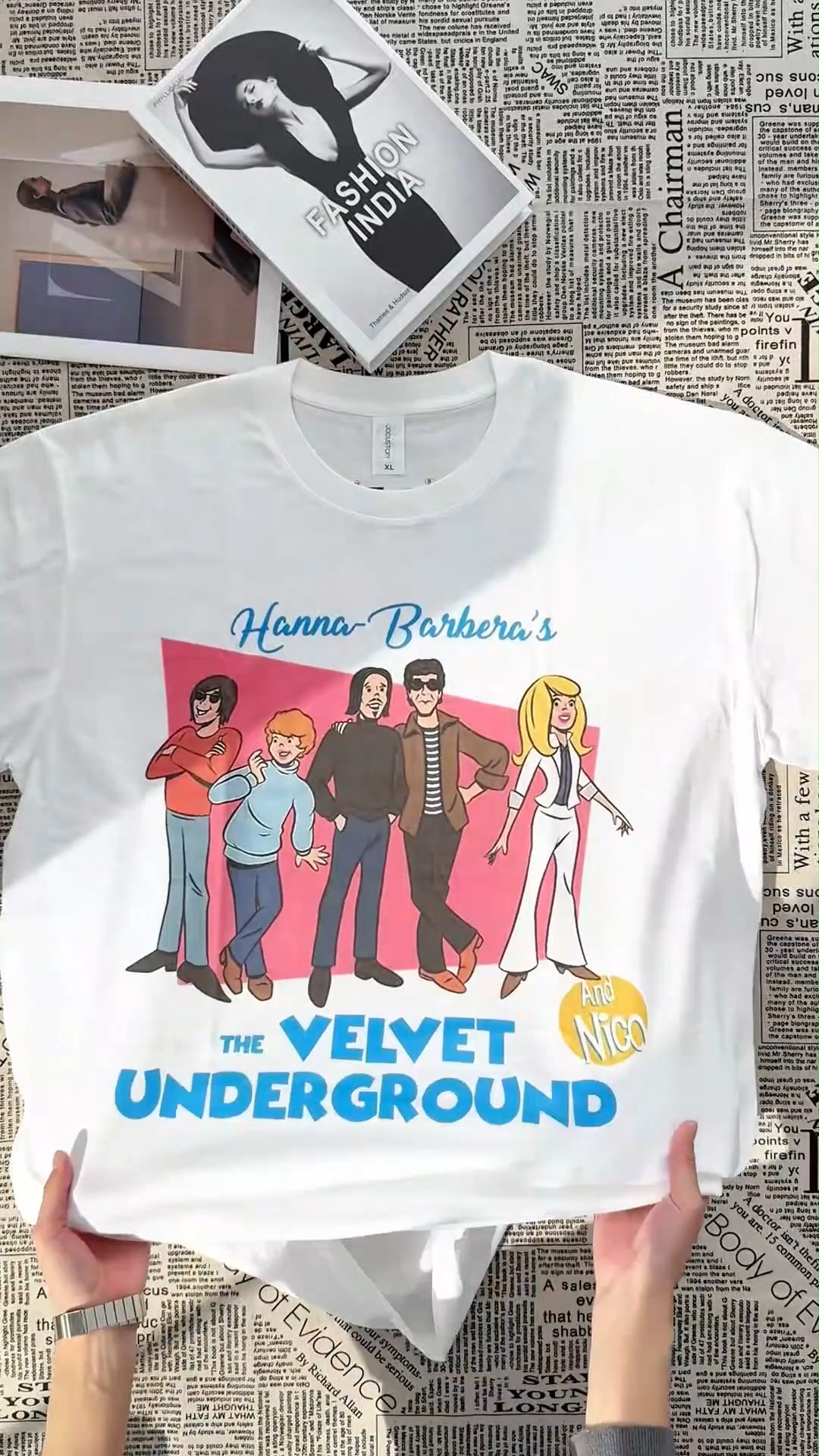 The Velvet Underground Band cotton T-shirt