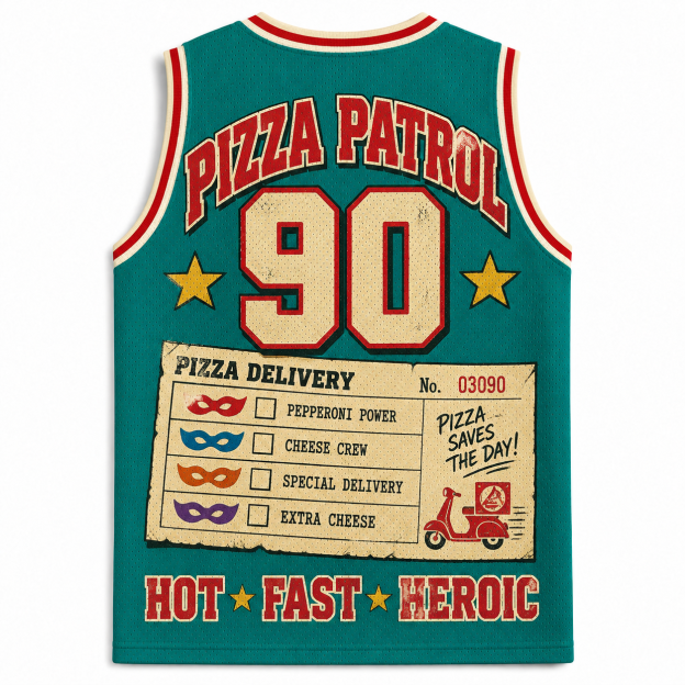 PIZZA PATROL Jersey Tank