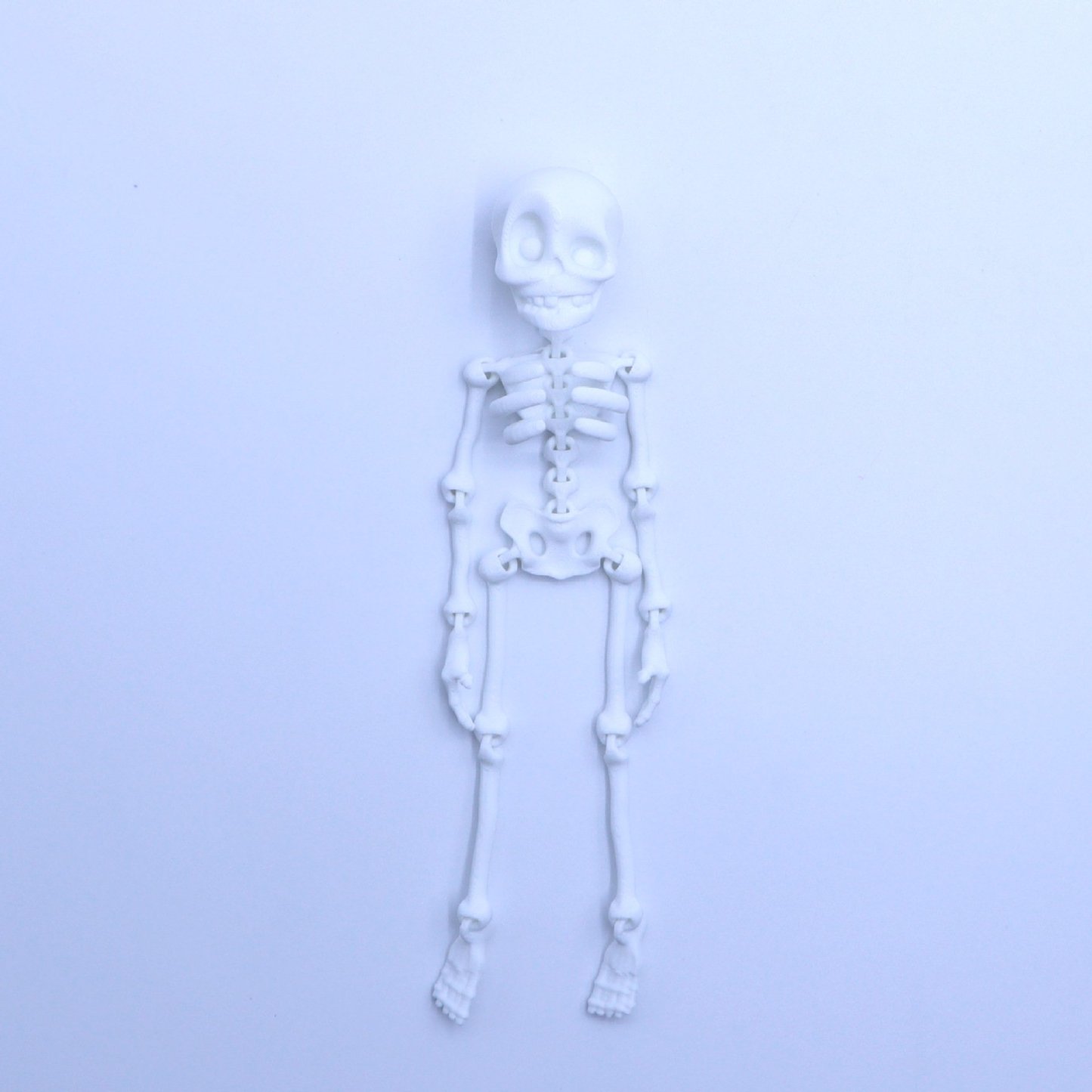 3D Printed Vintage Skeleton Magnetic Figurine 🎃