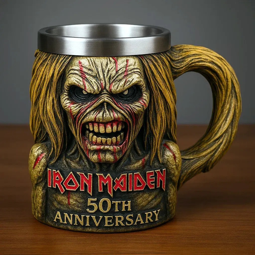 Iron Maiden 50th Anniversary Mug