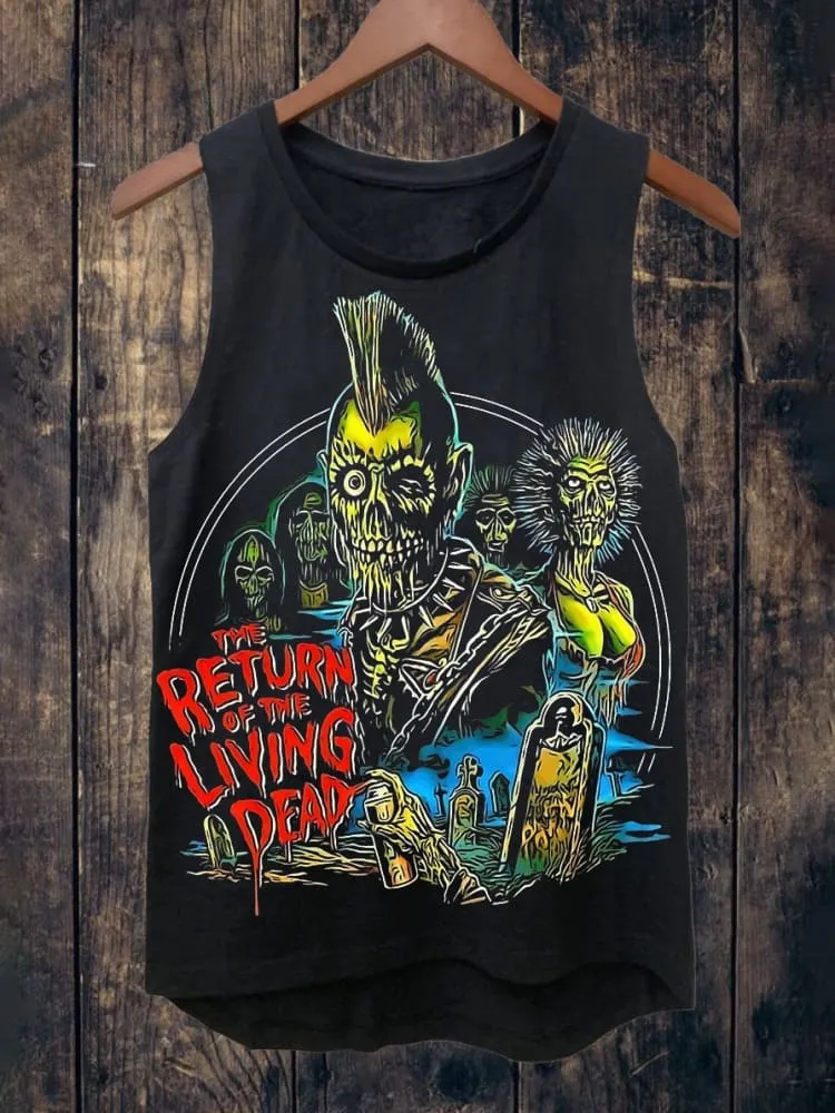 Unisex The Return of the Living Dead  100% cotton Tank Top