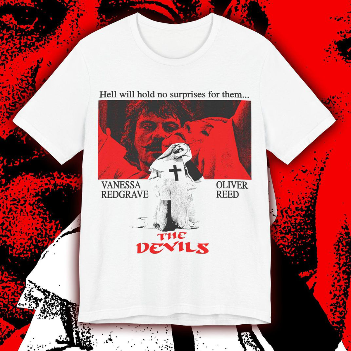 The Devils (1971) Horror Movie cotton T-shirt