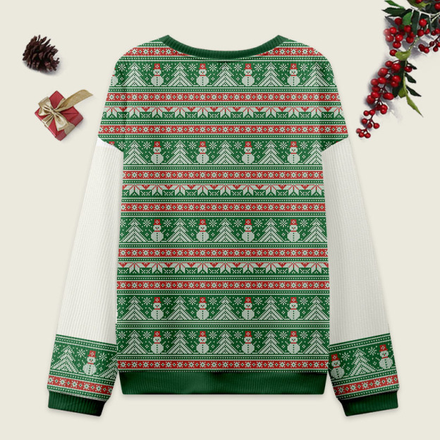 Vintage There's Some Ho Ho Ho In This House Ugly Christmas Sweater