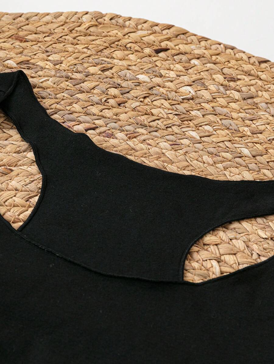 Women's Casual Rock Lip Graphic Racerback Tank Top