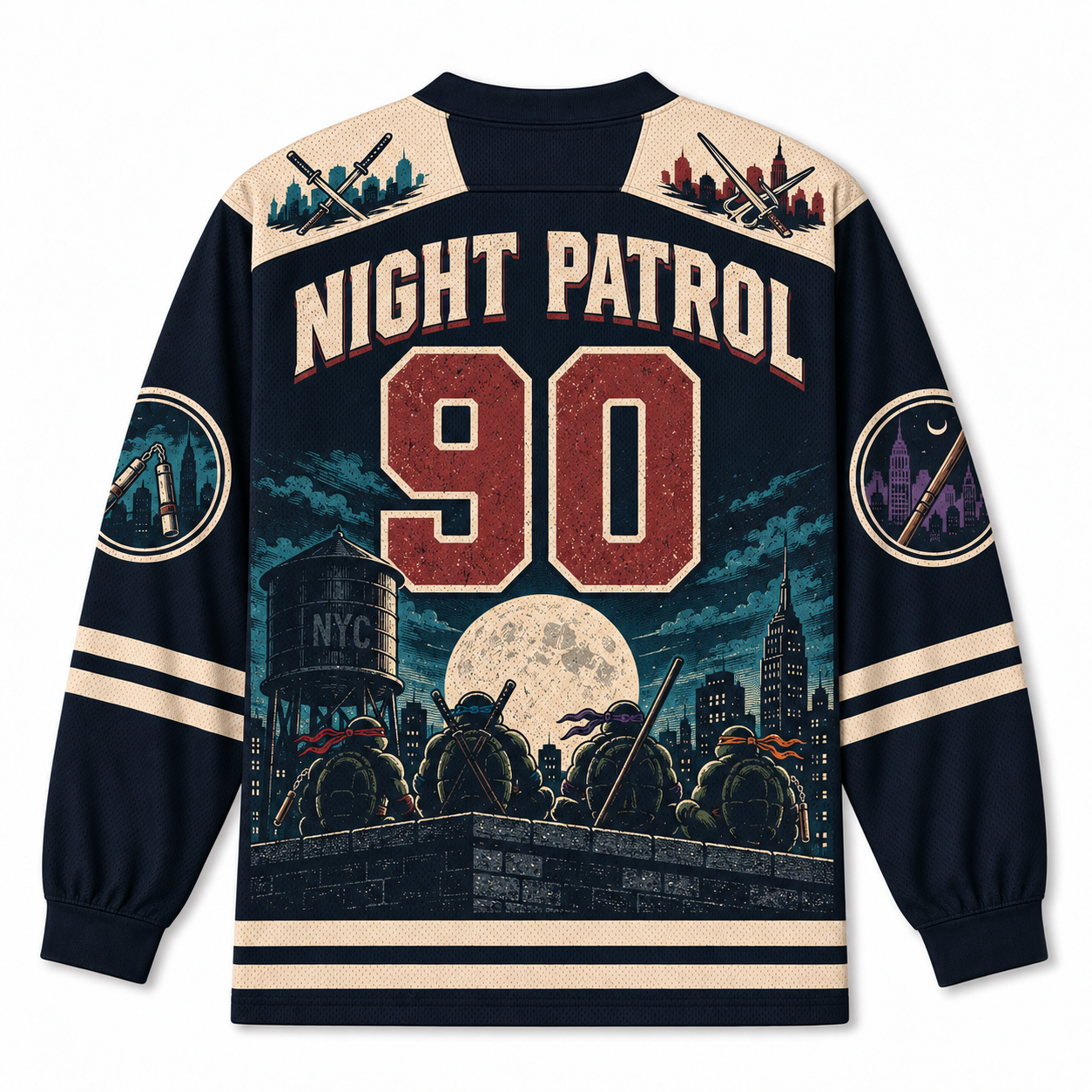 NIGHT PATROL Jersey Shirts